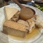 吉田町食堂 きんぎょ - おでん5種盛