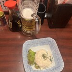 ます家 - ビールにポテサラ