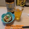 炭と串 よーりどーり - アサヒマルエフとお通し