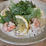 Pizzeria NICOLA - 海老と国産レモンのクリームパスタ
