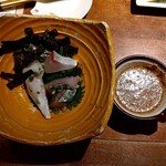 博多もつ鍋 いっとく家 - 五島の極上ゴマサバ