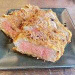 肉山 おおみや - ソース牛カツ