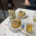 赤松酒店 - 赤星とおでんの、大根、厚揚げ、シュウマイ達！