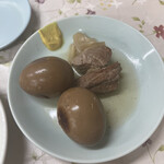 赤松酒店 - おかわりの、玉子、ネギ➕マグロねぎま