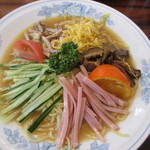 孔明館 - 冷やし中華　650円