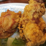 孔明館 - 唐揚げ　ズーム