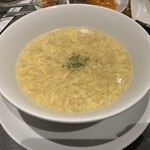 龍天楼 - コーンスープ（ボウル）　１１６０円