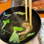 うなぎ いけだ - 肝吸い