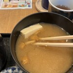 おひつ膳 田んぼ - 味噌汁のアップ