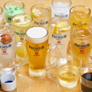 ●アラカルトでも飲み放題◎2時間1650円～朝まで飲み放題も