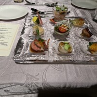 THE DINING シノワ唐紅花＆鉄板フレンチ蒔絵 - 