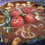 不二ドライブイン - トマトラーメン