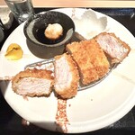 はったや - この分厚いとんかつ、見てください^_^