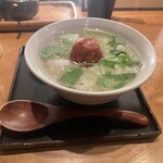 松好 - 締めの梅茶漬け