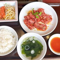 肉の田じま - ハラミ定食