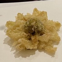天七 - ・ふきのとう…春の香り、ほろ苦さとサクサクの食感。