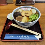 長寿庵 - おかめそば。服を呼ぶか⁈