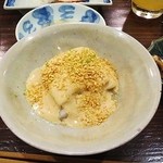 食堂 おがわ - 白ずいき胡麻酢和え