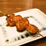 るーつ - 料理写真:2014.6 シロコロホルモン串みそ(150円)