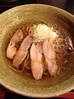 海老蔵ダイニング - 二八冷たい肉蕎麦