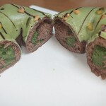 ミサキドーナツ - キャラメルナッツ断面