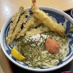はな明かり - 温かい明太かまたまうどん