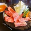 焼肉八七 - 赤身盛りランチ