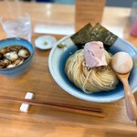 元祖佐賀つけ麺 孤虎 - 昆布水つけ麺 肉玉子 300g 1,350円