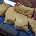 高はし - かに入り厚焼き玉子400円