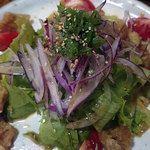 高はし - 鶏皮かりかりポン