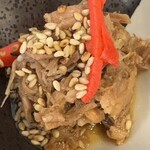 麺こころ - ほぐしチャーシュー付き