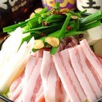 花火 - 栃木県産もち豚鍋！こちらも看板商品の一つです
