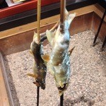 鮎の庄 - 鮎の塩焼きave360円