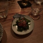 立呑み 浅草 洒落者 - すじこ