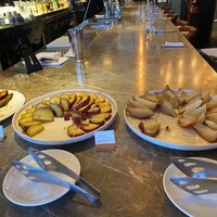 L'atelier de oto - サツマイモ，ローストオニオンさすが銀座だわ〜と