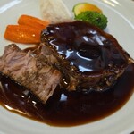 キッチン ブルー グローブ - 横にする、ホロホロに柔らかいポシェ