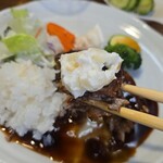 キッチン ブルー グローブ - いただきます