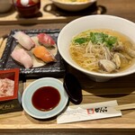 がんこ - ・選べる麺料理
・にぎり寿司
・本節花かつお