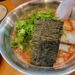 らーめん 麺虎 - ゴマラーメン　九条ねき