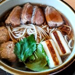 江戸そば マルノ - 鴨南蛮