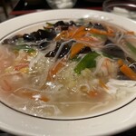 香港酒家 桂泉 - カニあんかけ炒飯