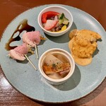 Dish&Wine CRIB - 前菜盛り合わせ