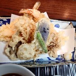 利久庵 - 天麩羅アップ