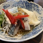 季節一品料理 藤原 - きずし盛り合わせ