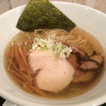 Hitsujito Ookami - 塩ラーメン（750円：税込）