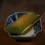 柳家 - デザートのメロン