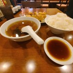 ホワイト餃子 - 餃子定食