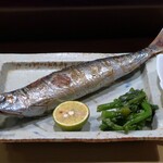 葵 - イワシの塩焼き