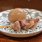桶家乃隠居 - 玉子、牛すじ