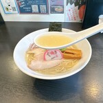麺処まるは RISE - SNS限定"裏"「鯛煮干鶏塩白湯」＠1,300円（税込）